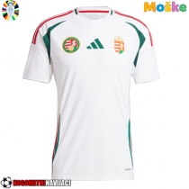 Moške Nogometnih dresov Madžarska Gostujoči EP 2024 Kratki rokavi